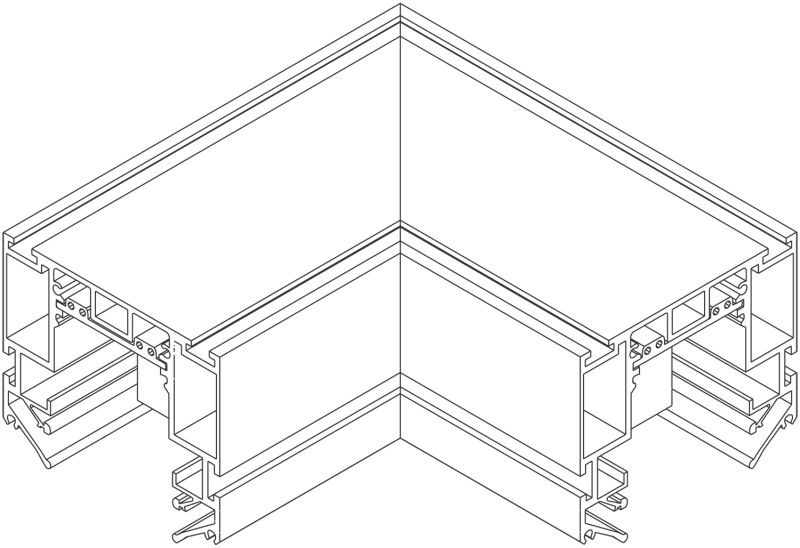 Коннектор угловой DesignLed SY-CN-CL-B-1-PCB-CA 010589