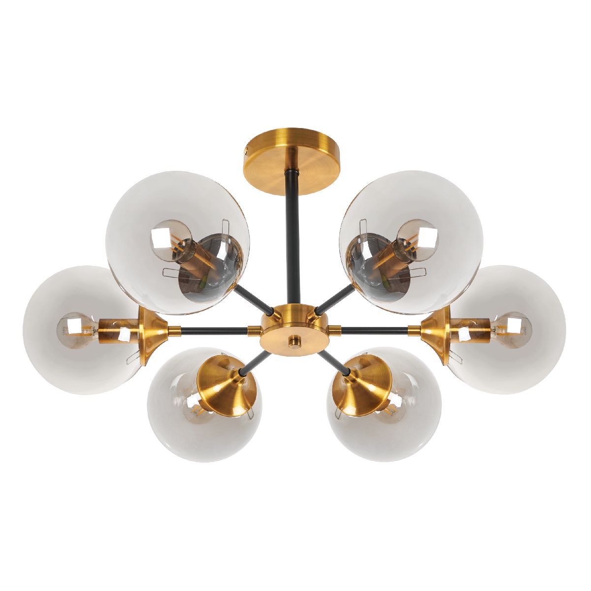 Люстра на штанге MyFar Fisher MR1741-6C