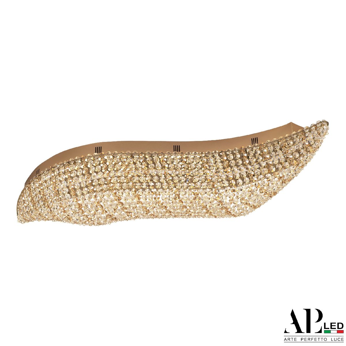 Потолочная люстра Arte Perfetto Luce Sicilia SH507.2.80.R.Gd.3000.Clear.721