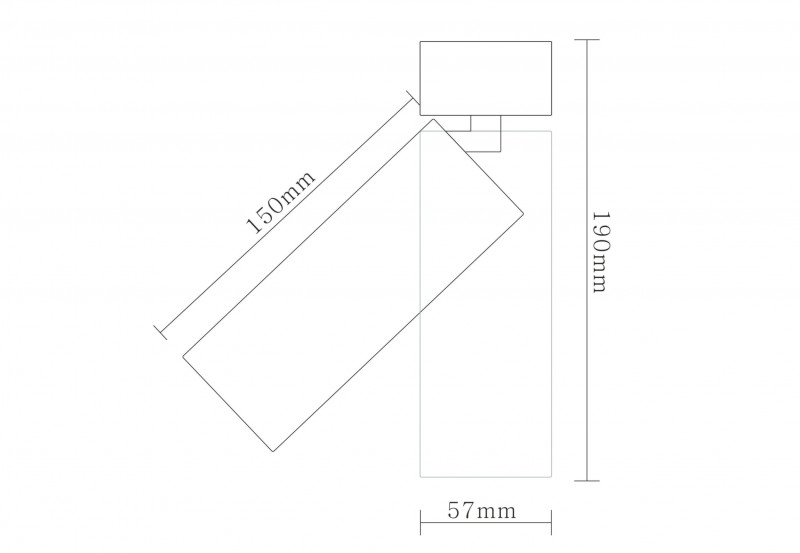 Спот Donolux DL18895R1B ST