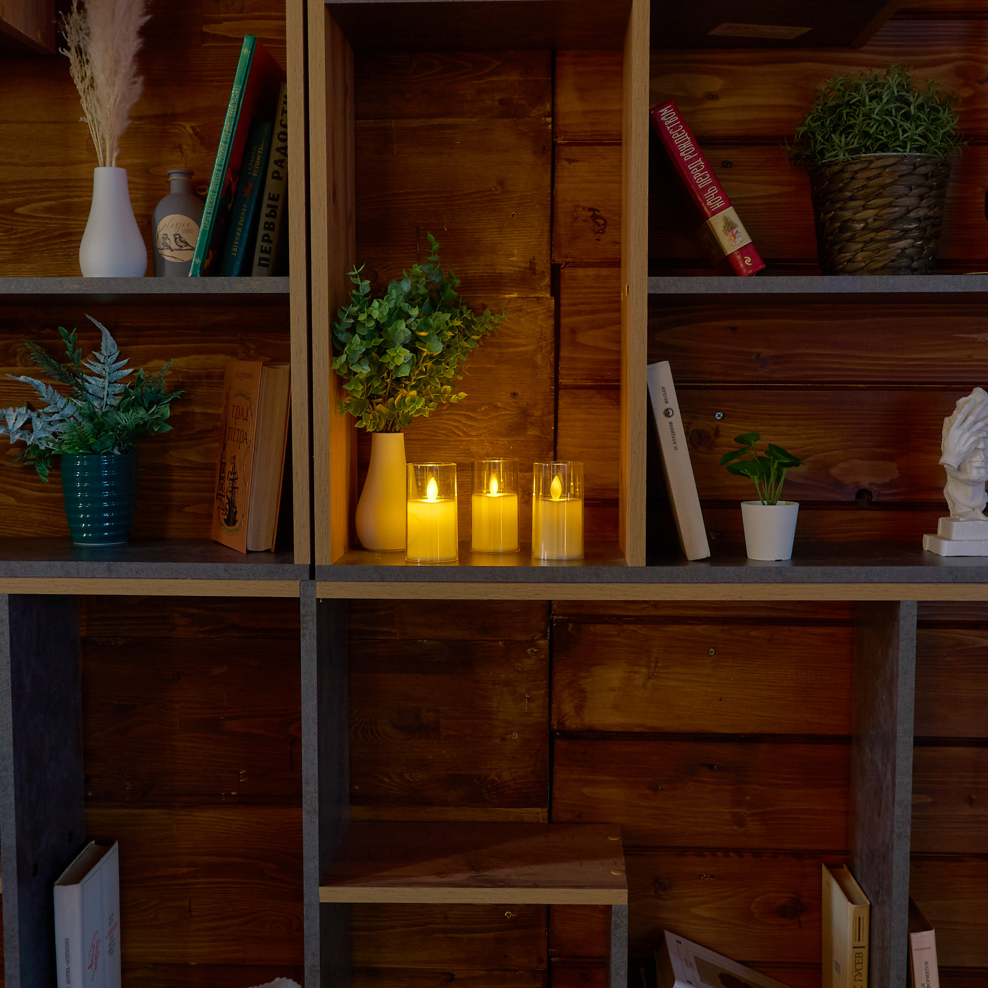 Фигурка светодиодная Свеча Uniel ULD-F064 WW CANDLE SET3 UL-00012456