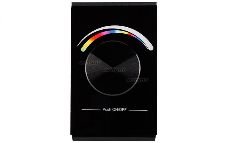 Панель Arlight Rotary SR-2836D-RGB-RF-UP Black 019571
