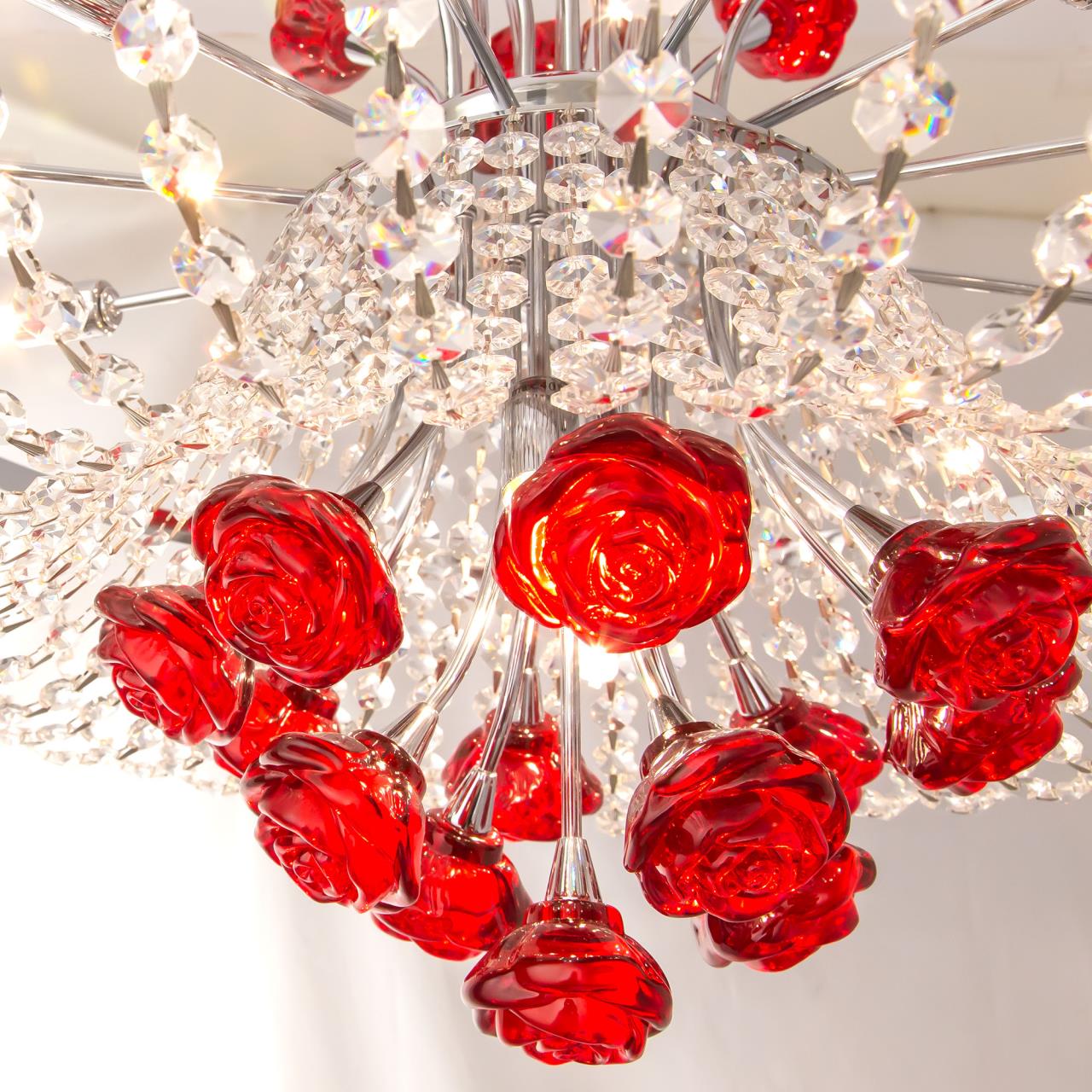 Подвесная люстра Citilux Rosa Rosso EL325P12.2