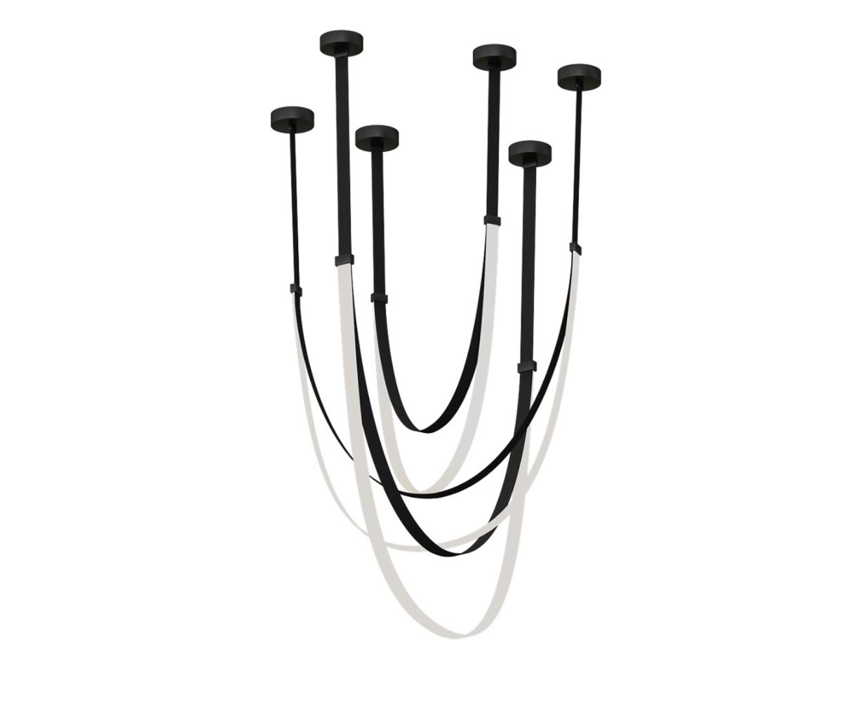 Подвесная люстра Kink Light Лирд 07689A-150+180+210,19