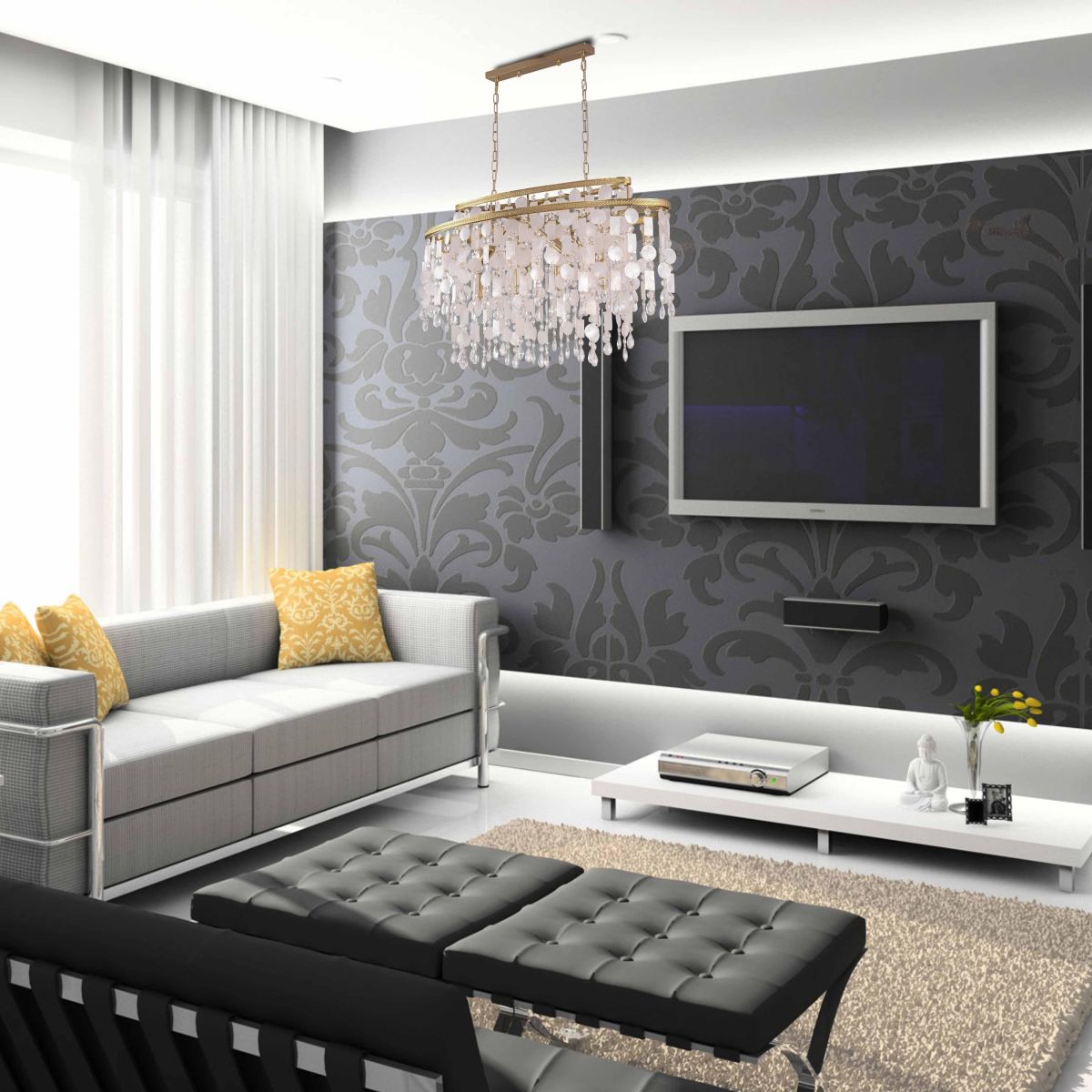 Подвесная люстра Alfa Light F0524-15