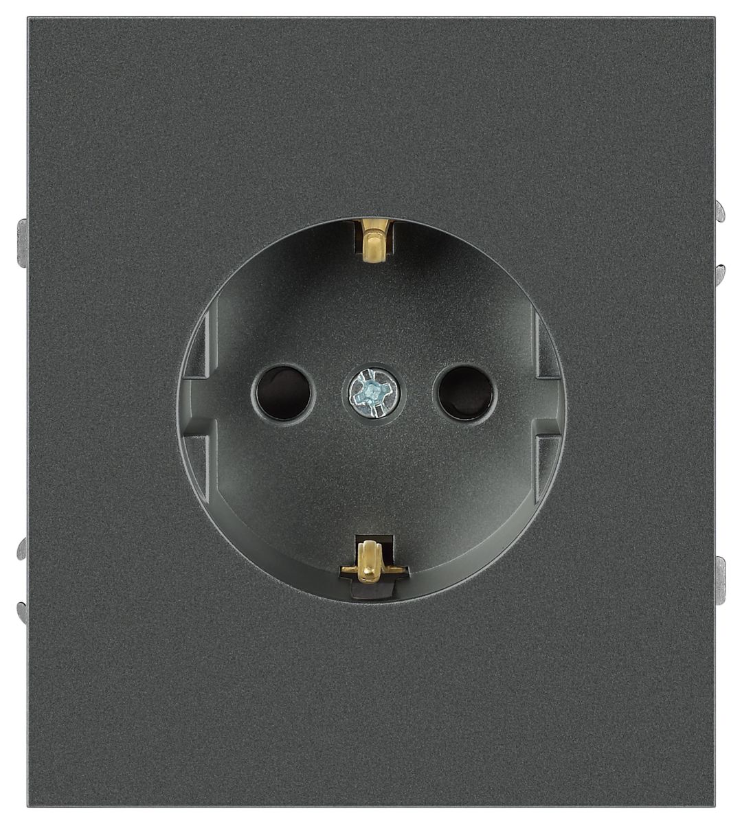 Розетка Эра Arktik 16-2101-06 с заземлением 2P+E Schuko 16А-250В графит Б0070419
