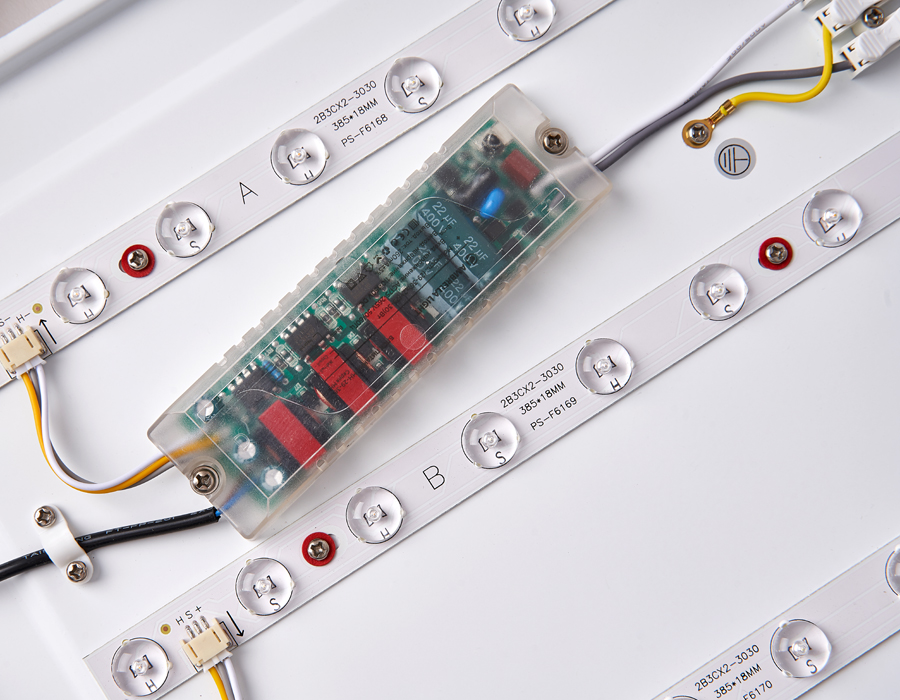 Потолочный светодиодный светильник Ambrella Light Orbital Crystal FF76