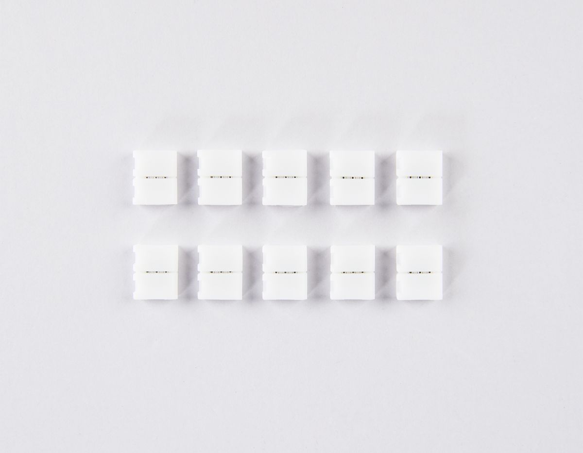 Соединитель прямой для светодиодной ленты 2835 12/24V (3 конт.) GS6101 (10шт) Ambrella Light Illumination GS6101