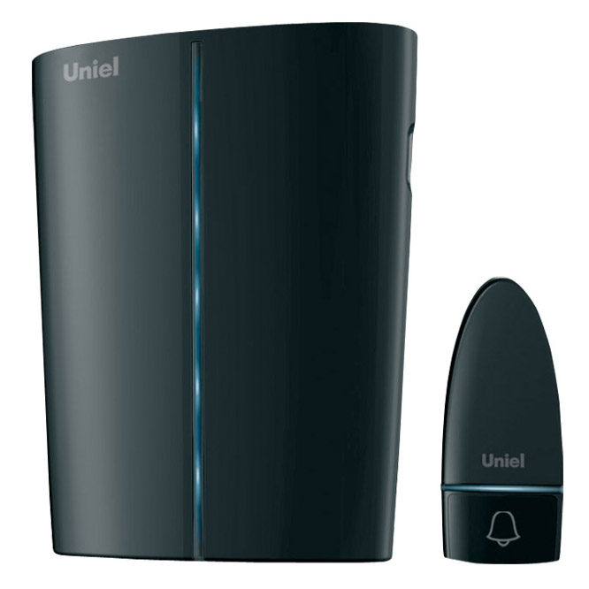 Звонок беспроводной (08280) Uniel UDB-011W-R1T1-32S-150M-BL