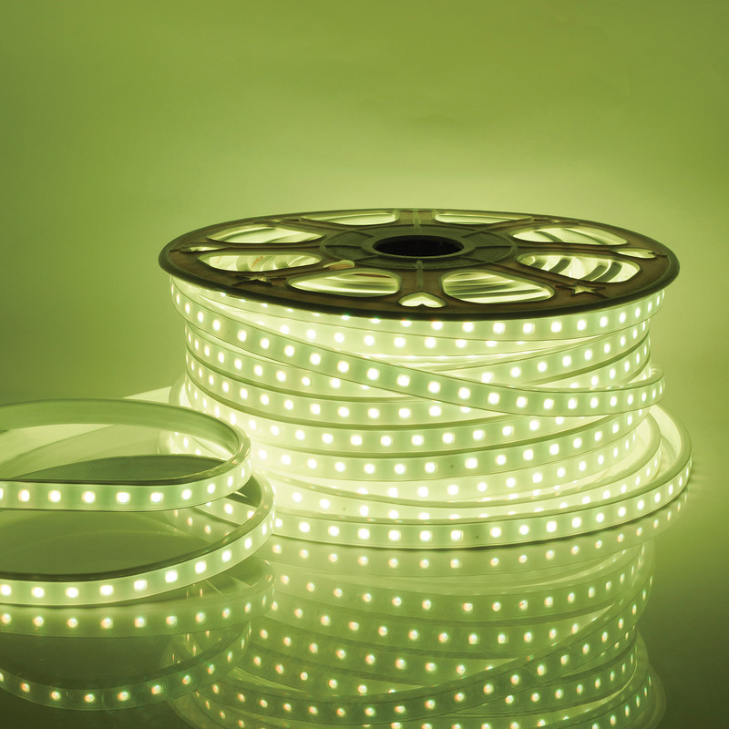 Светодиодная лента Apeyron Стандарт 220В 5050 12Вт/м RGB 50м IP65 17-48