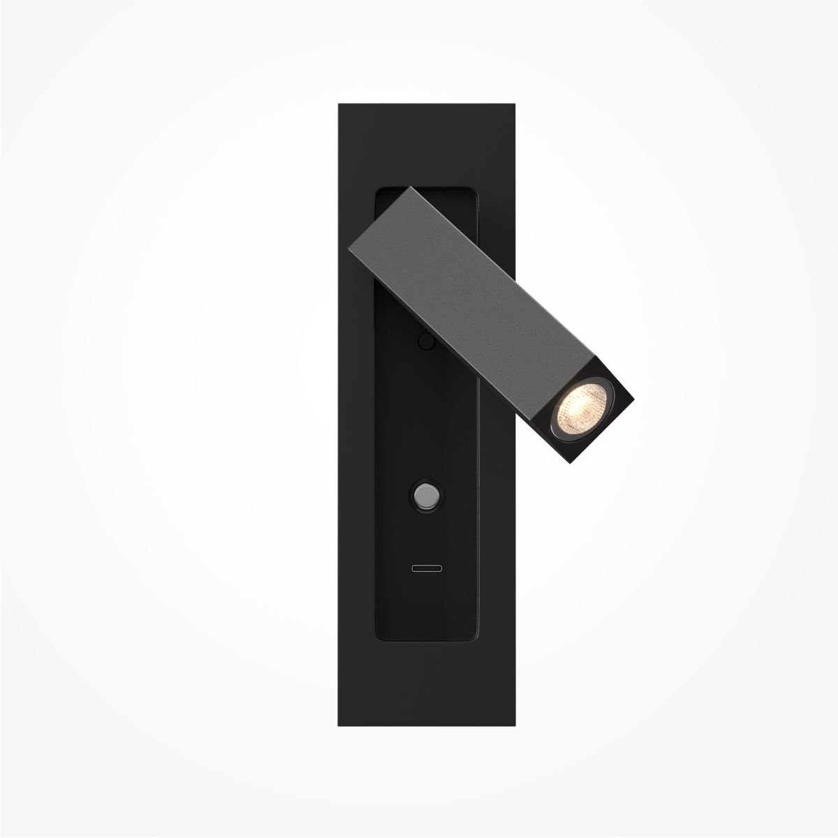 Настенный светильник черный Maytoni Axiom MOD495WL-L3B3K1