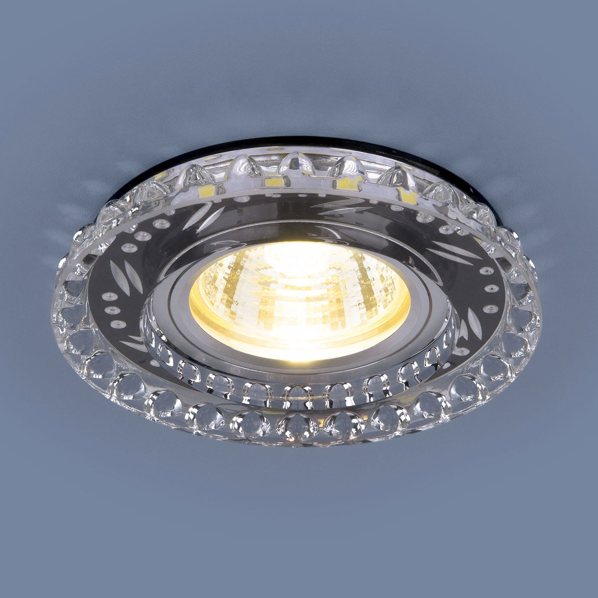 Встраиваемый светильник Elektrostandard 8351 MR16 CL/BK прозрачный/черный 4690389098376