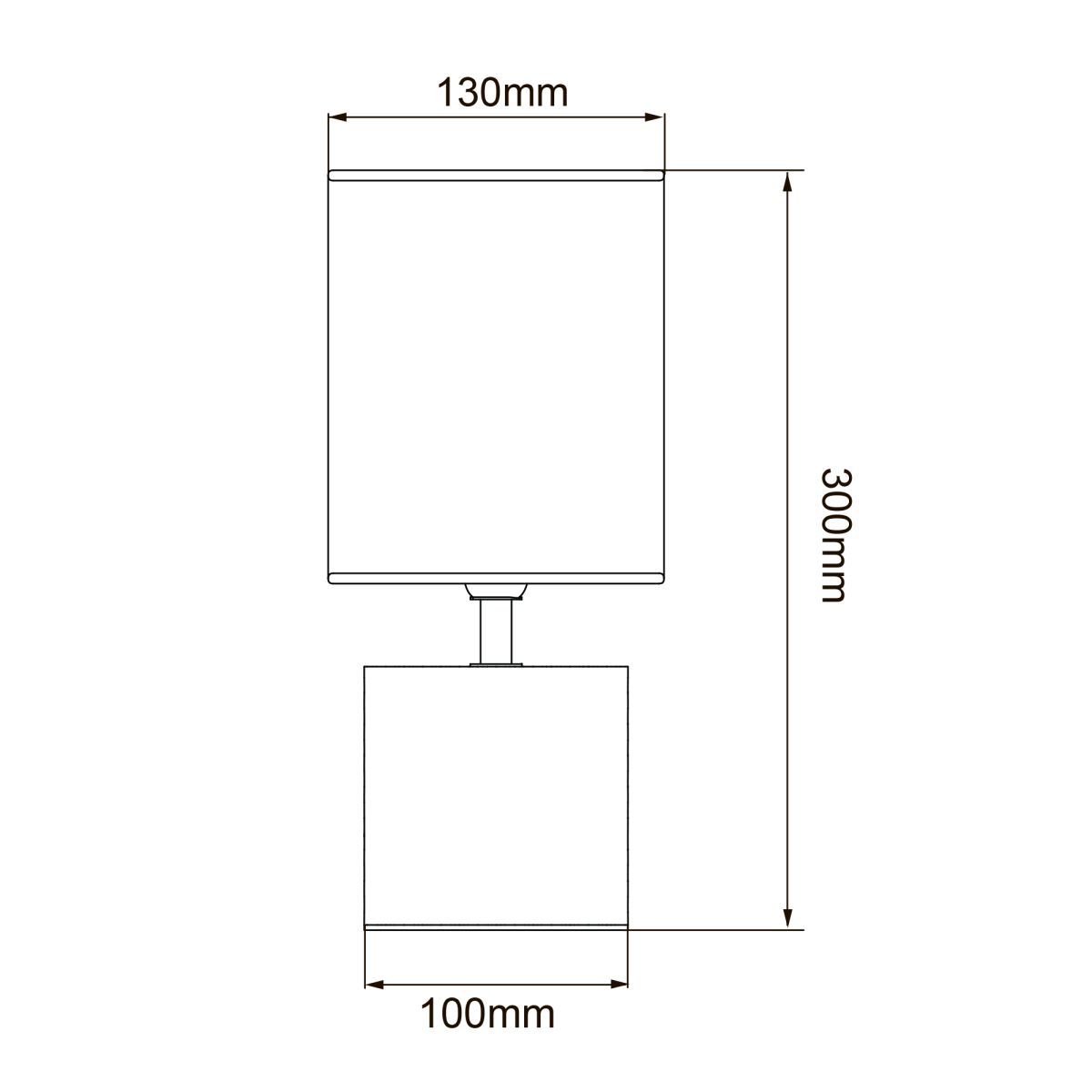 Настольная лампа Uniel UML-B306 E14 GOLD/BLACK UL-00012422