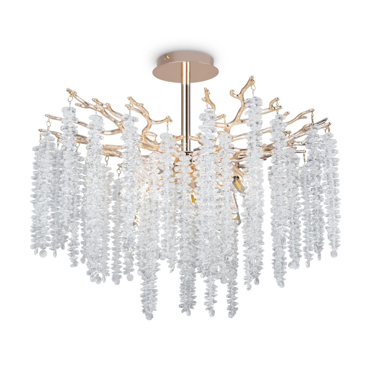 Люстра на штанге Freya Mineral FR1010CL-08G