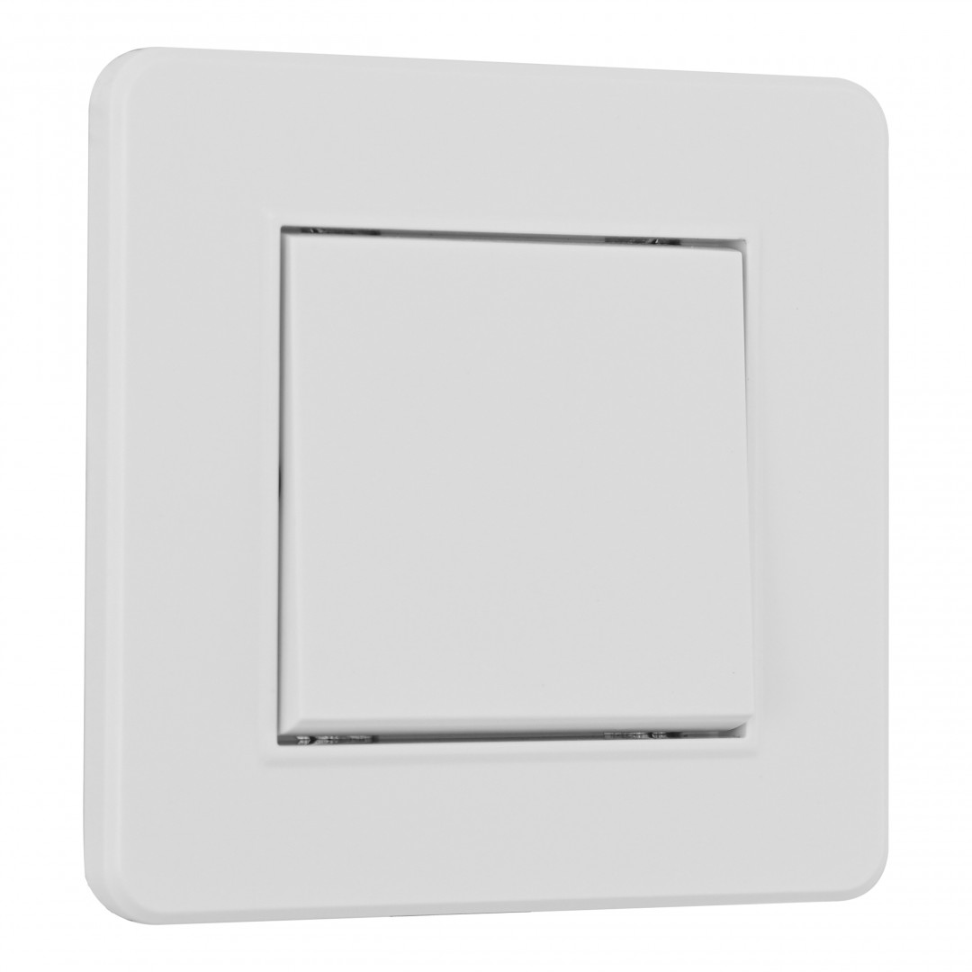 Выключатель одноклавишный Arte Milano SET16-1-30-1 white