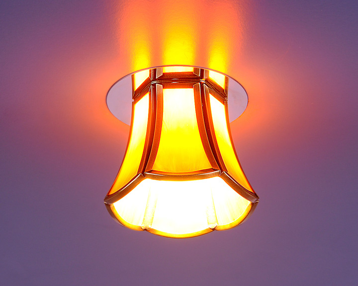 Встраиваемый светильник Elektrostandard 8375 G9 бронза/коричневый (SB/Brown) 4690389028489