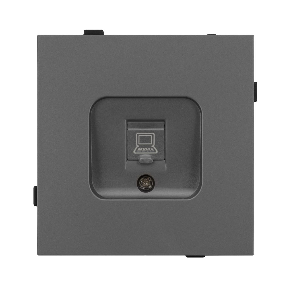 Механизм компьютерной розетки Arlight SCT-TENDO-MPC1-SFPL-GR (RJ-45, CAT6) 054593