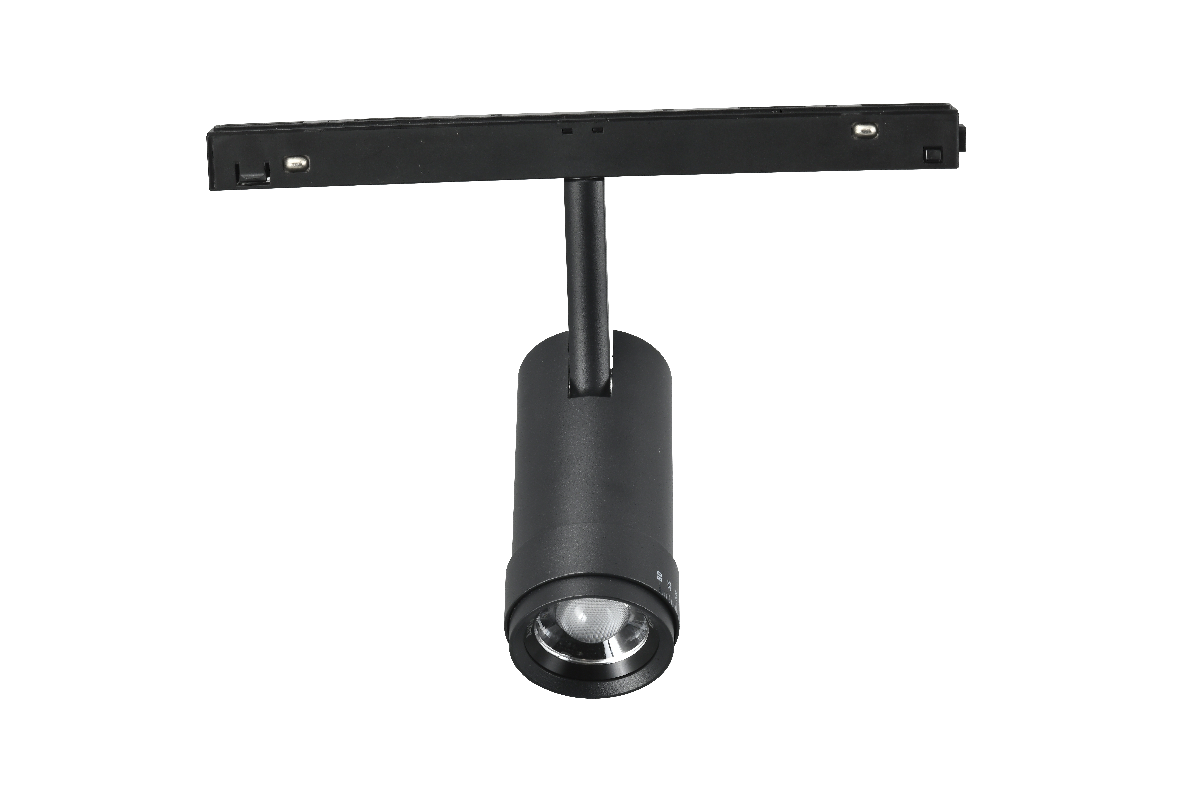 Трековый магнитный светильник iLedex Vision ZOOM 4822-020-D47-10W-10/60DG-4000K-BK