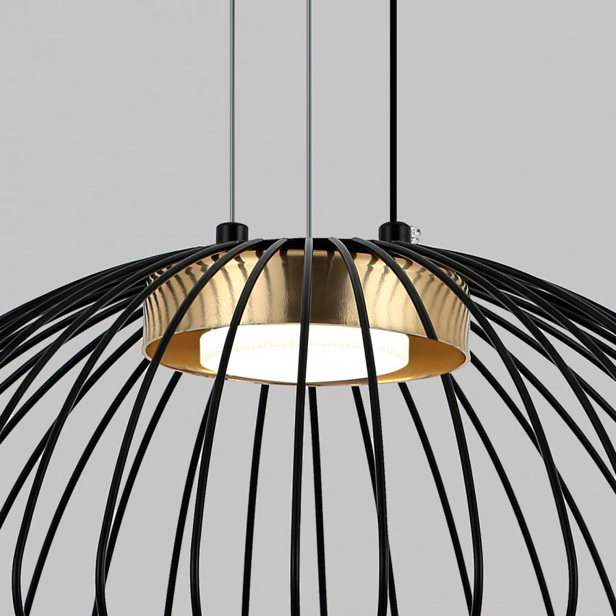 Подвесной светильник IMEX MD.23104-1-P-BK+BR