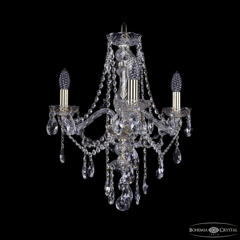 Подвесная люстра Bohemia Ivele Crystal 1415/3/165 G