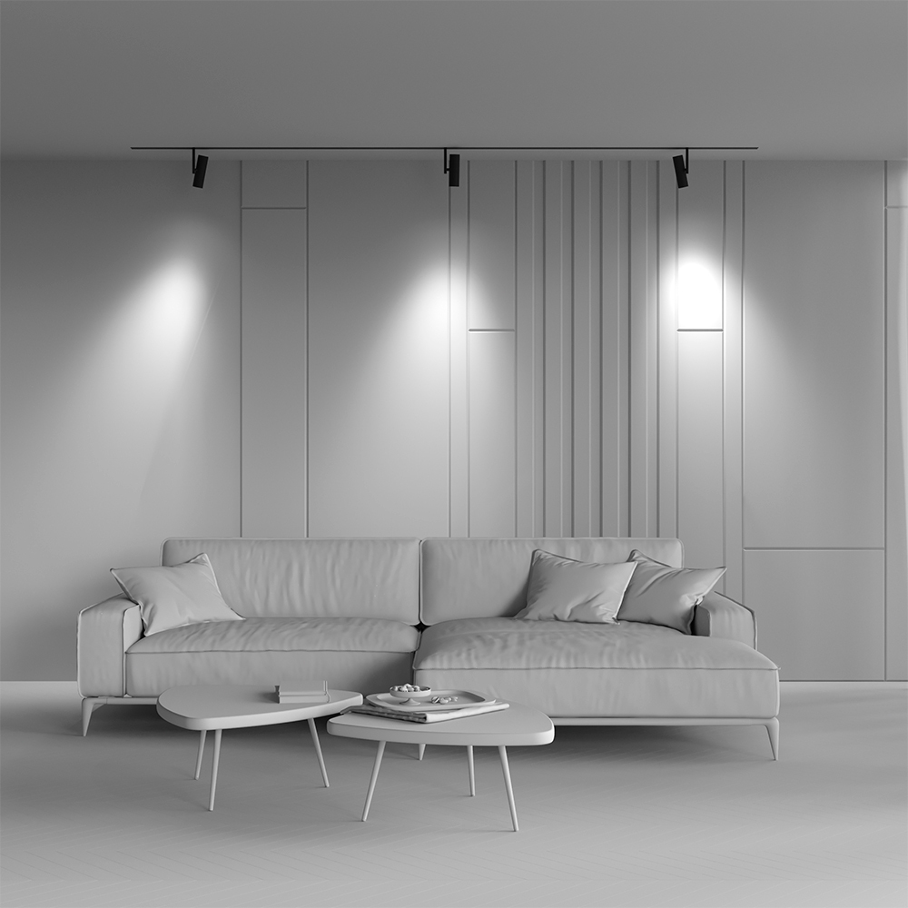 Трековый магнитный светильник Maytoni Elti TR005-4-12W-DS-B