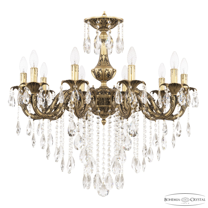 Подвесная люстра Bohemia Ivele Crystal AL79101/10/250 B AGB