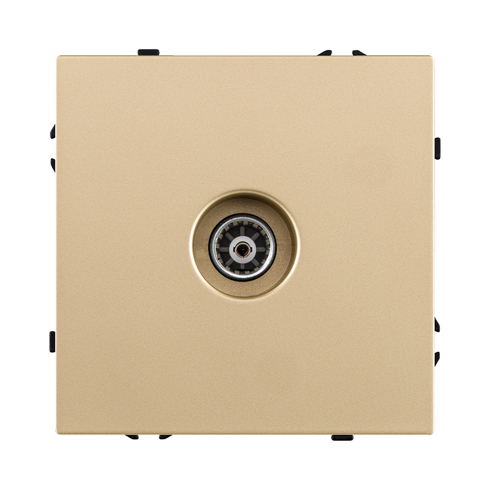 Розетка спутниковая SAT, золотой Kollinger Eclipse EC-021GD