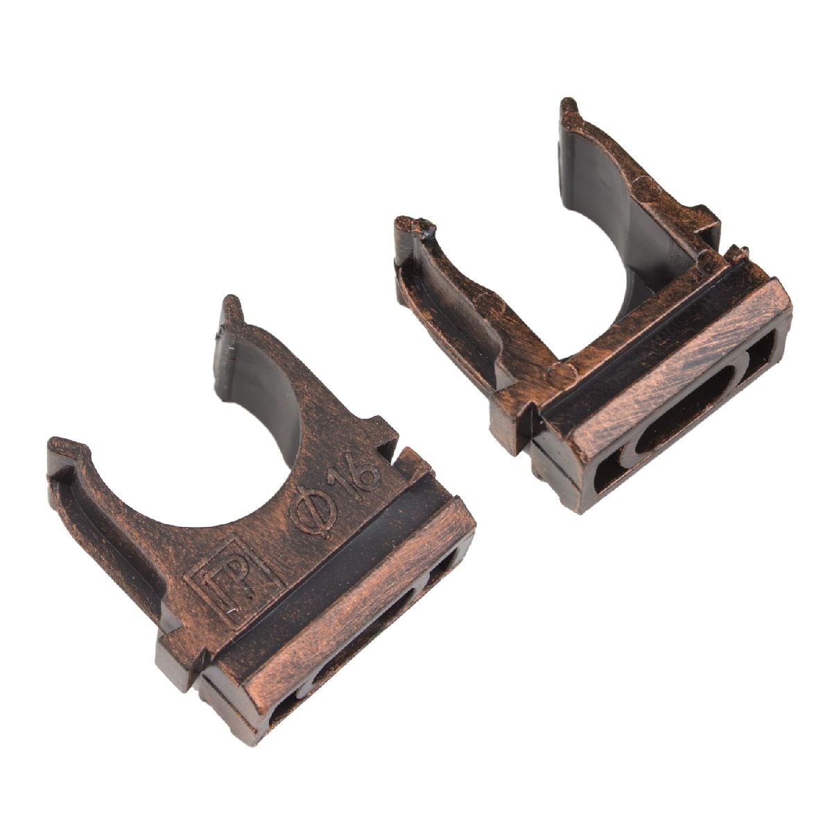 Крепеж-клипса для трубы Bironi Лизетта BTK1-16-16-10