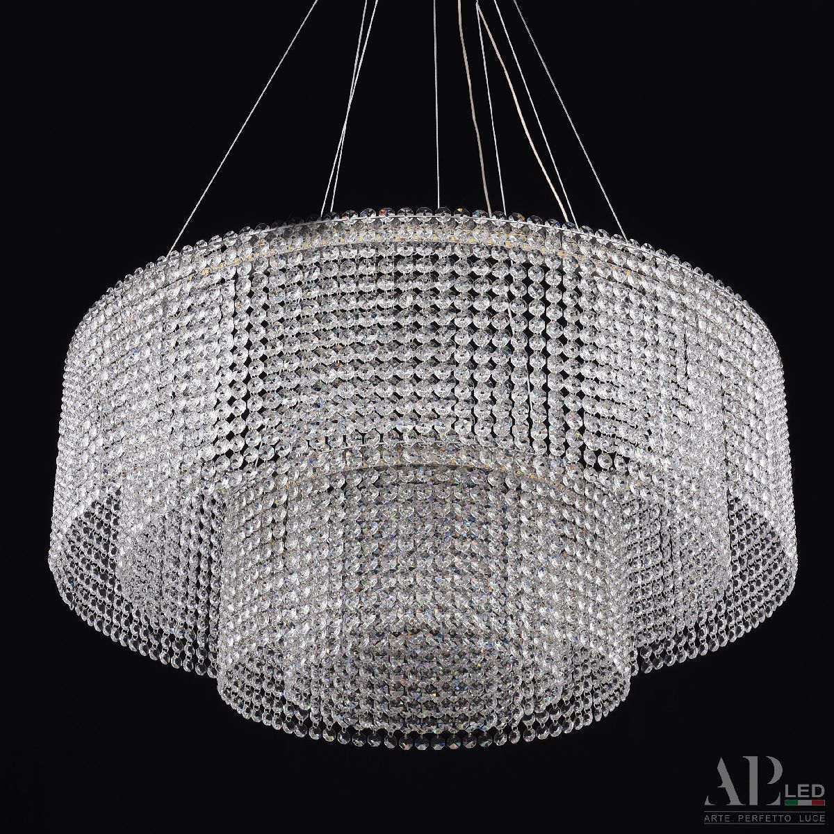 Подвесная люстра Arte Perfetto Luce Sicilia SH02.73.2D.A.Ni.4000