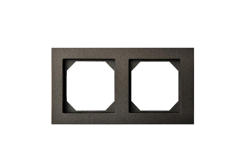 Рамка двухместная Liregus Epsilon 28-117