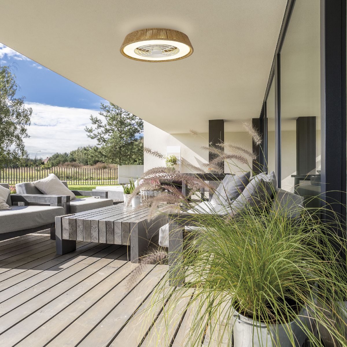 Люстра-вентилятор Mantra Polinesia 8230