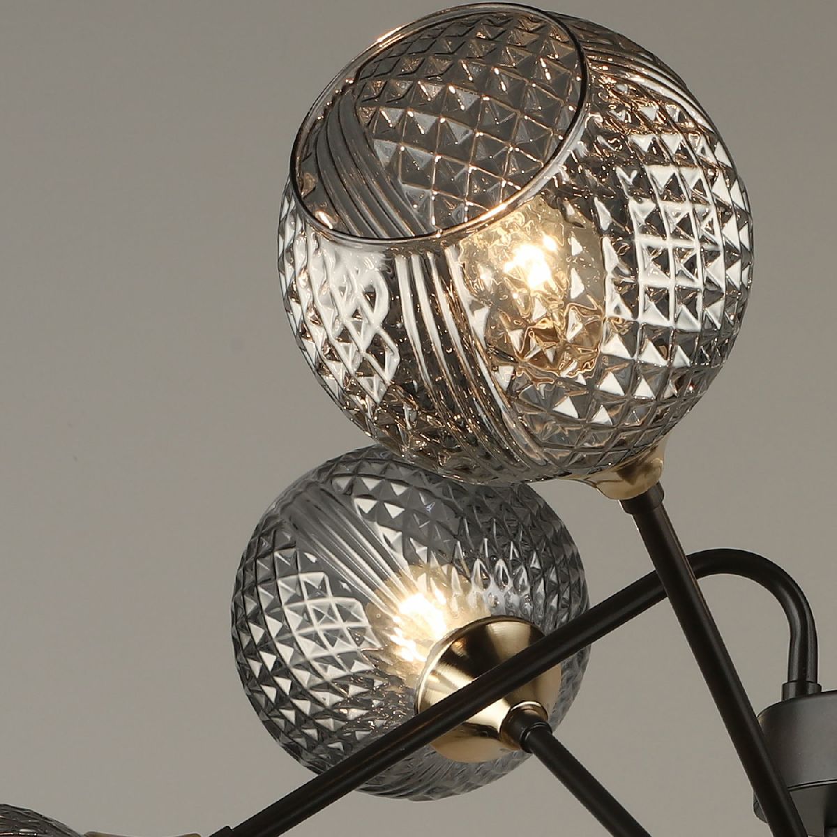 Люстра на штанге Reluce 04898-0.3-06 COFFEE+FGD