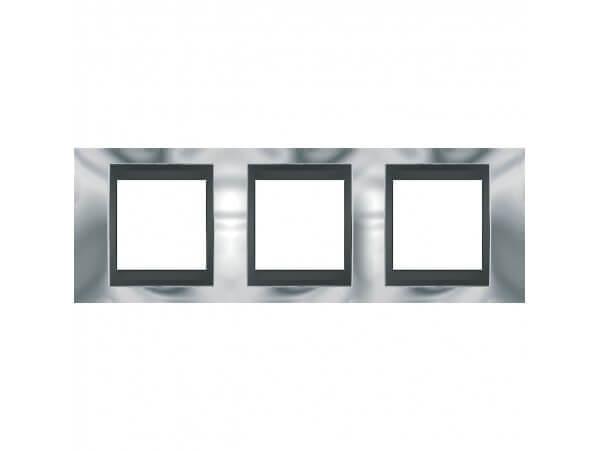 Рамка 3-постовая Schneider Electric Unica Top MGU66.006.0M4