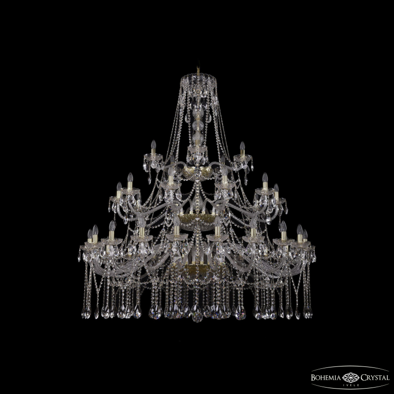 Подвесная люстра Bohemia Ivele Crystal 1413/20+10+5/530/3d G