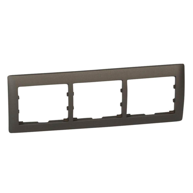 Рамка 3-постовая Legrand Galea Life темная бронза 771203