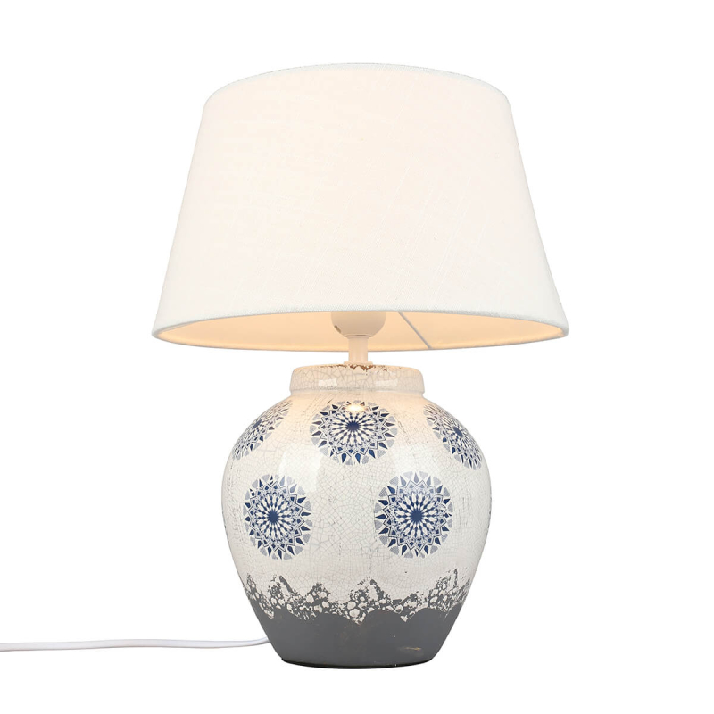 Настольная лампа прованс Omnilux Salutio OML-16804-01