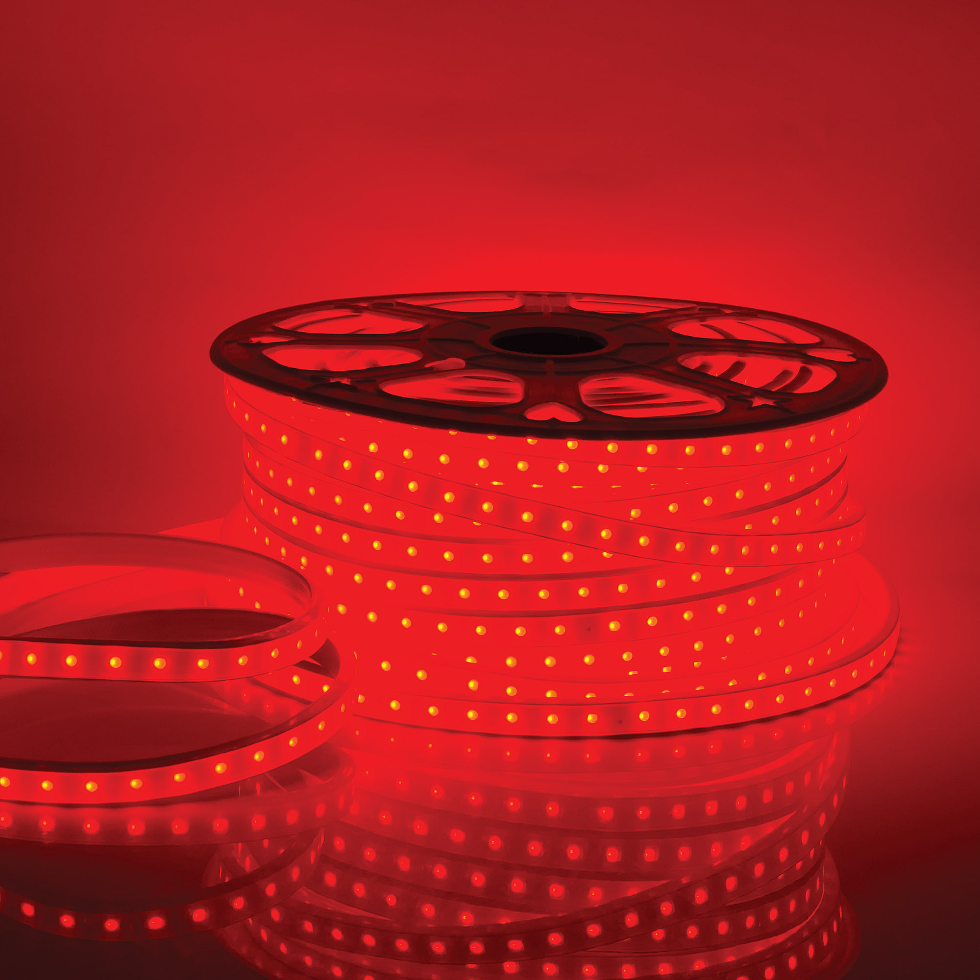 Светодиодная лента Apeyron 220В ЭКО 12Вт/м smd5050 60д/м IP65 600Лм/м 50м RGB SL-64