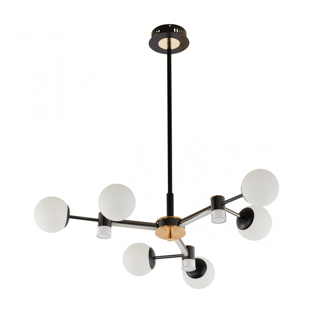 Подвесной светильник Arte Milano Ferrara 277010/6 BK/GD