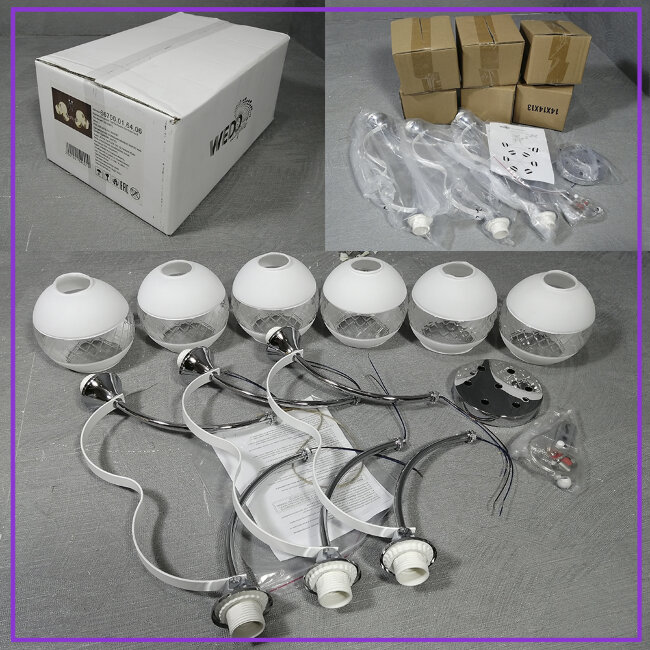 Потолочная люстра Wedo Light Dzhebril 66700.01.64.06