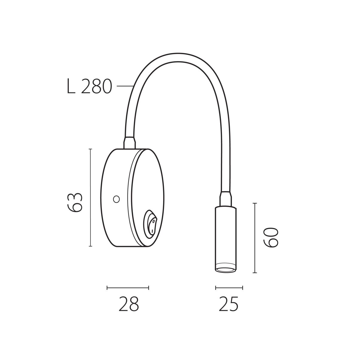 Бра Lightstar Omega 200244