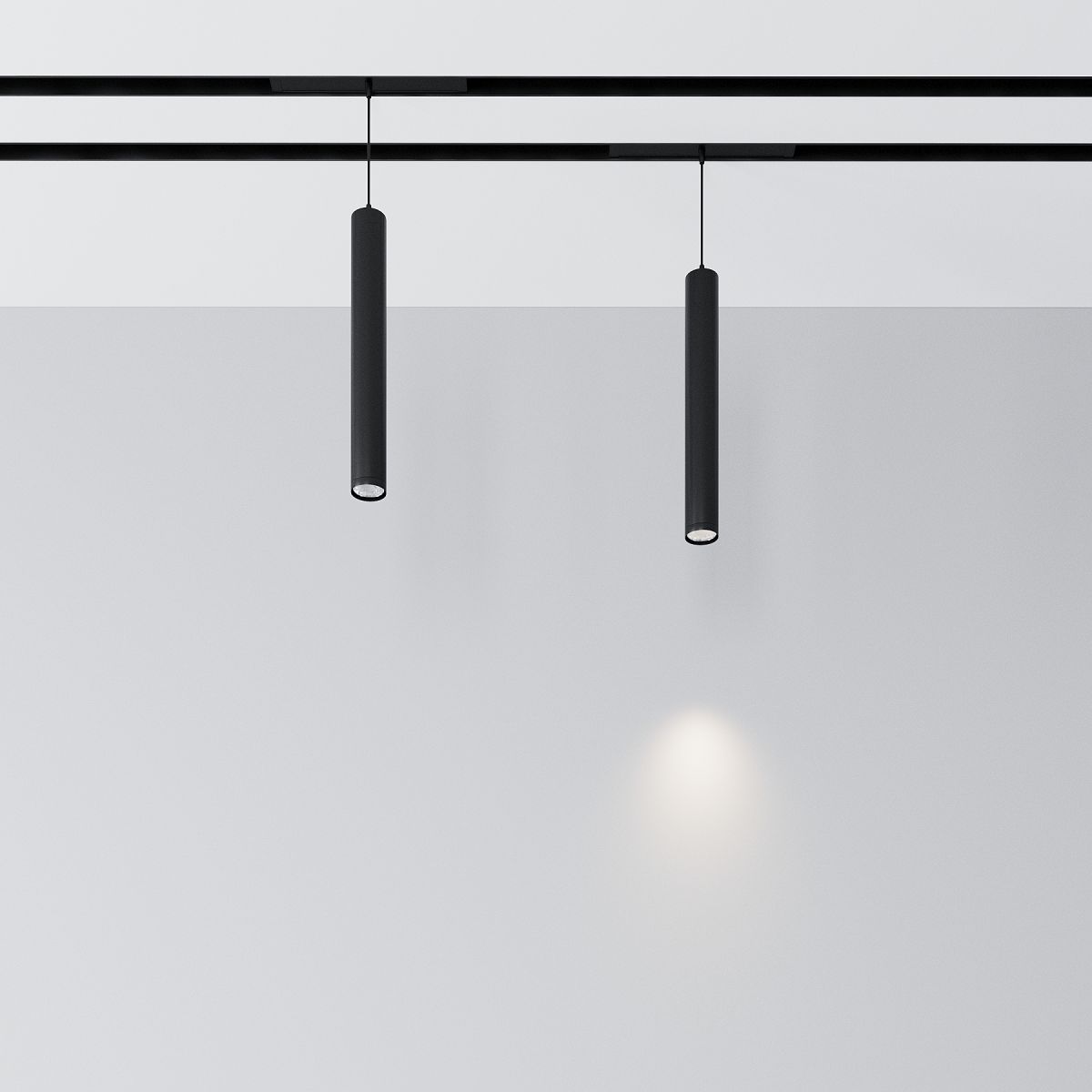 Трековый светильник Luminotti Slimline Rox L.222.10.CCT.BK