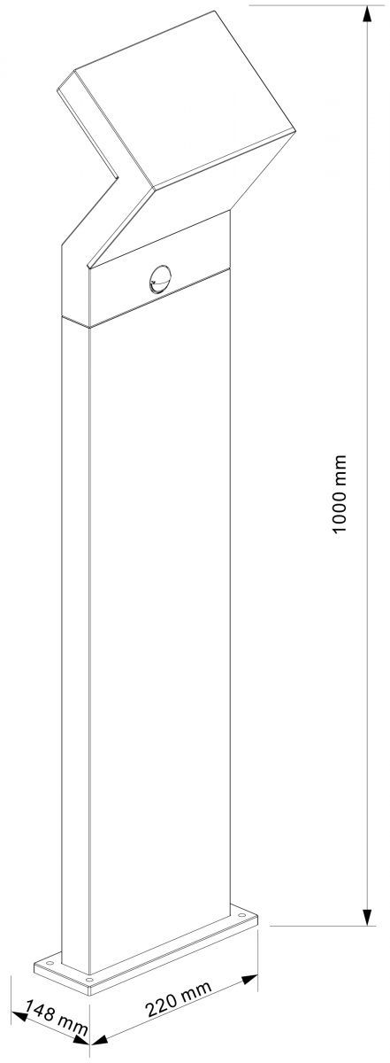 Ландшафтный светильник Deko-Light Taygeta 1000 733039