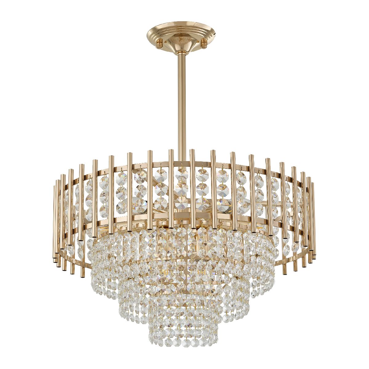 Люстра на штанге Arte Milano Sorrento 376109/7/300/490 GD