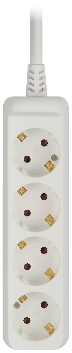 Удлинитель электрический Эра U-4e-3m-3x1 Б0028374