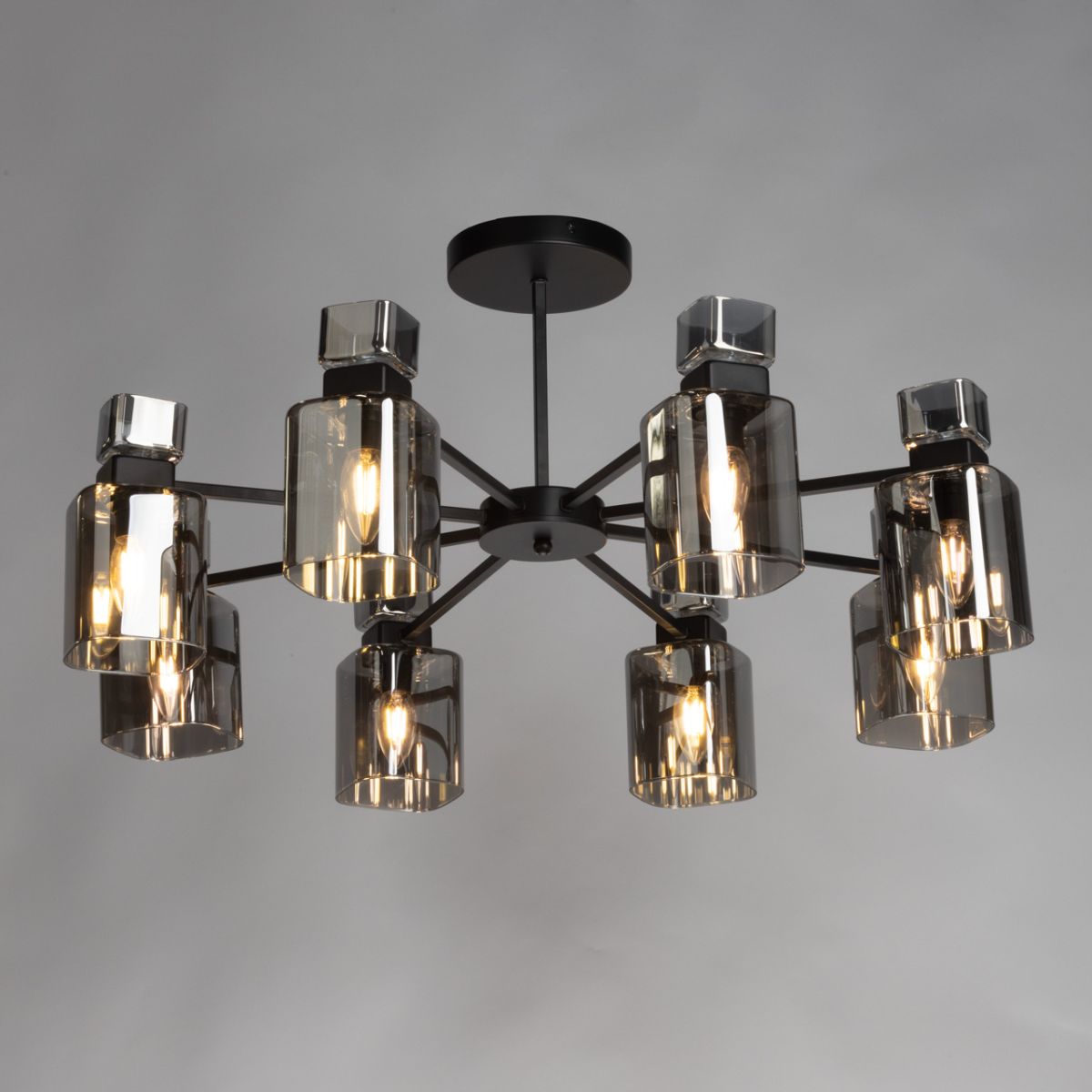 Люстра на штанге De Markt City Тетро 118011308