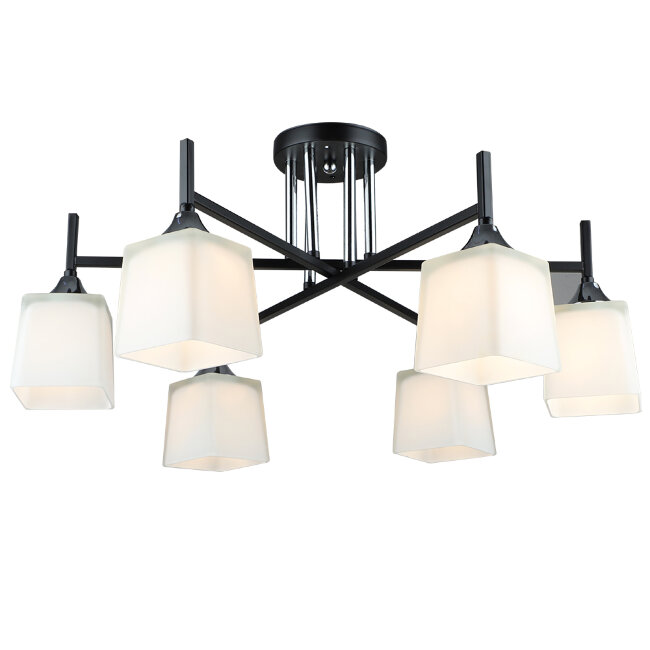 Потолочная люстра Wedo Light Semel WD3640/6C-BK-CR-WT