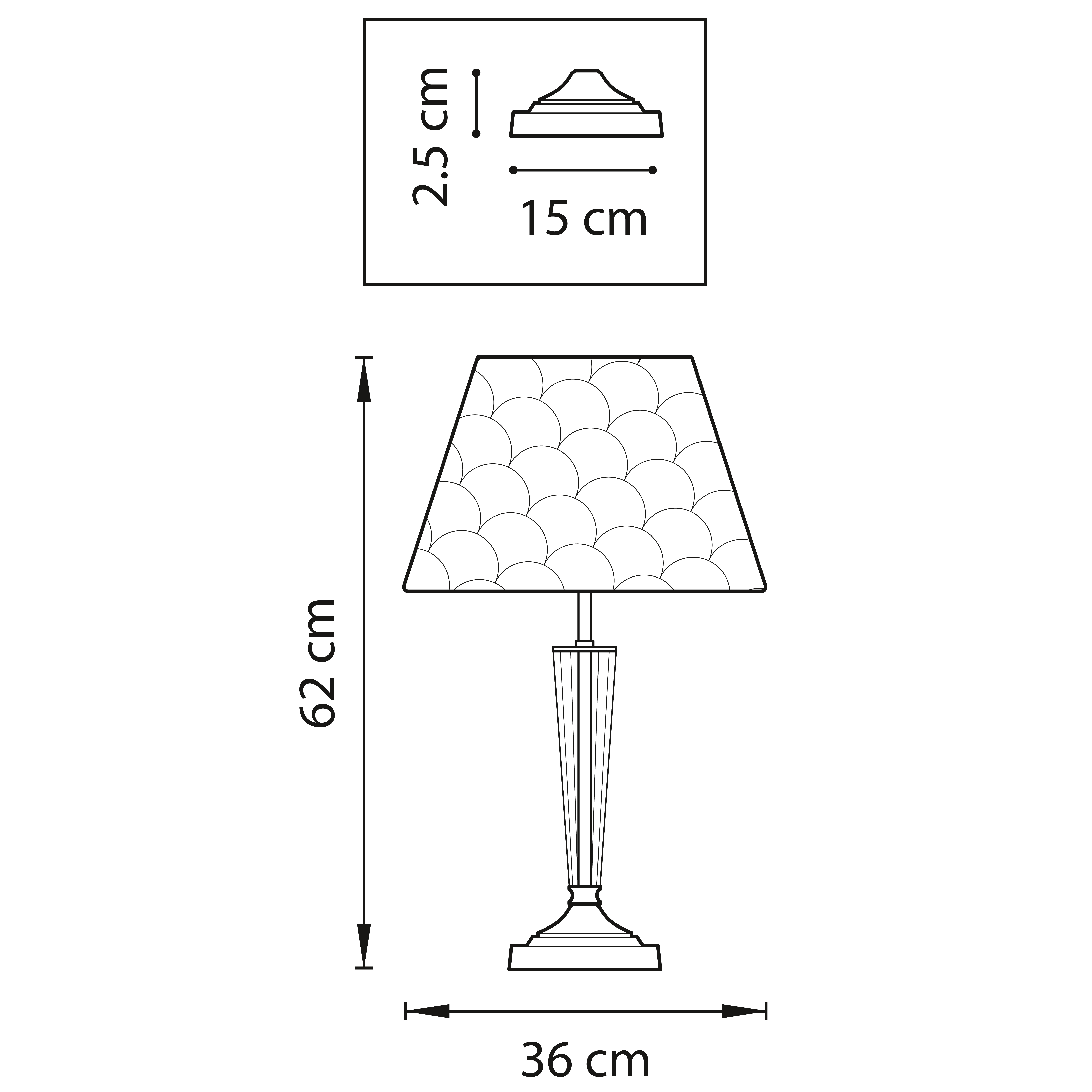 Настольная лампа Lightstar Perla 707911 в Москве