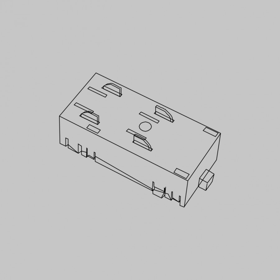 Соединитель прямой IMEX Smart Line IL.0050.4001-BK