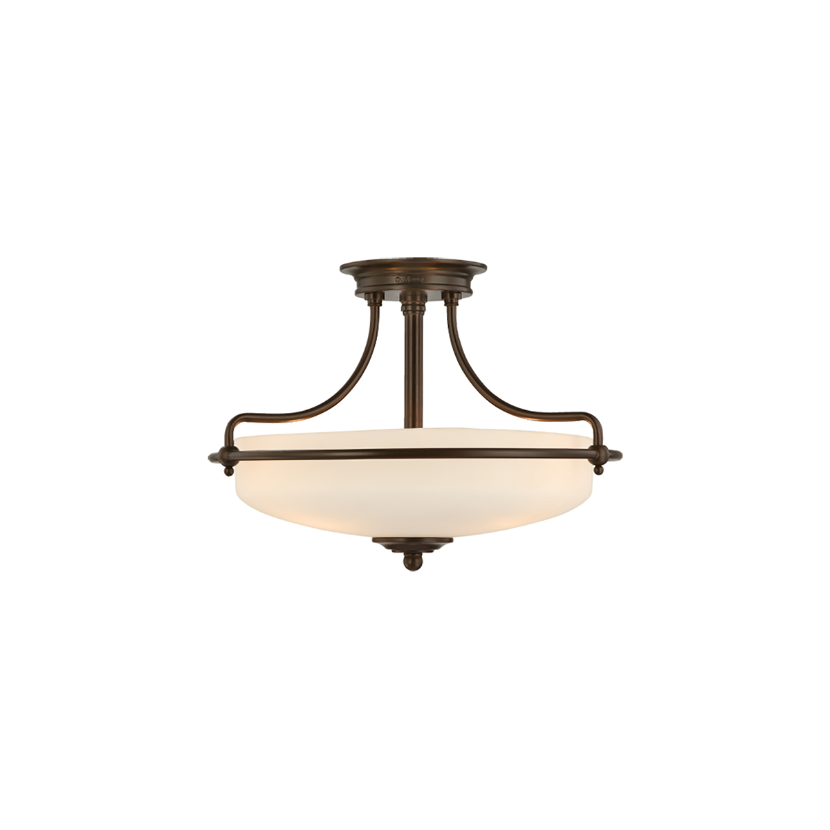 Потолочный светильник Quoizel Griffin QZ-GRIFFIN-SFM-PN