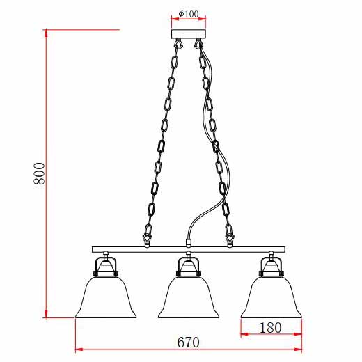Подвесной светильник Rivoli Avrora 5055-203 Б0047343